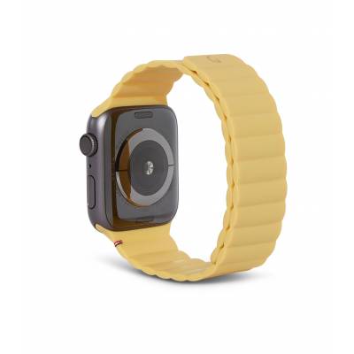 Apple Watch 41/40/38mm Gen 1-7-SE silicone strap magnetisch sweet corn 