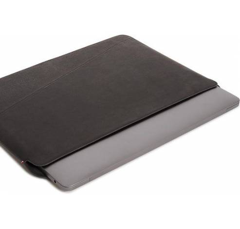 Leather Frame Sleeve for Macbook 13 inch antracite    Decoded