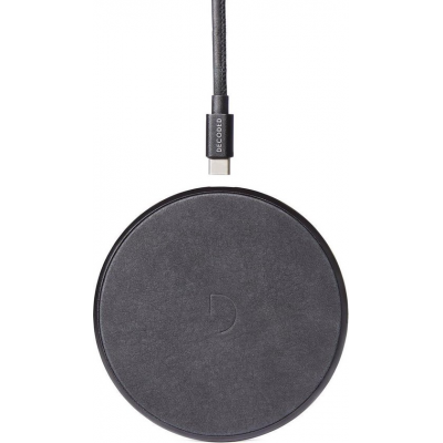 Leather QI Wireless Charger Terra                     Decoded