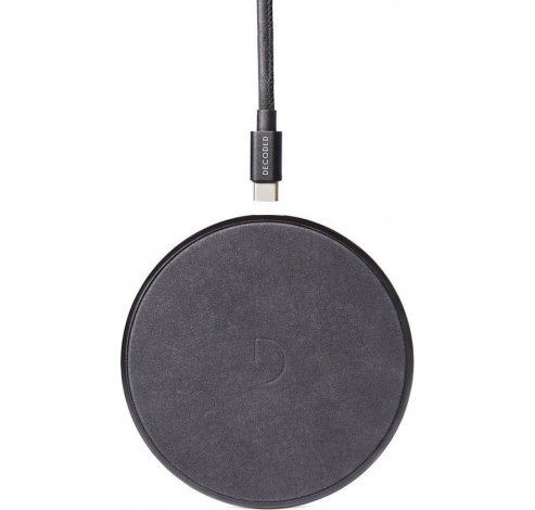 Leather QI Wireless Charger Terra                     Decoded