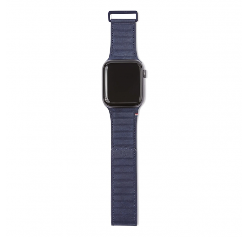 Leather Traction Strap Series 5/6 44mm Navy    Decoded