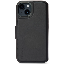 Leather Modu Wallet iPhone 12/12 Pro 13 & 14 Black    Decoded