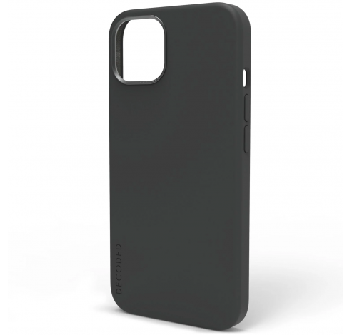 Silicone Back Cover iPhone 13 charcoal             Decoded