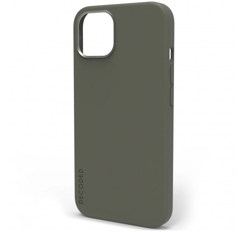Silicone Back Cover iPhone 13 Olive  Decoded