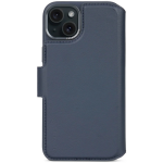 Leather Detachable Wallet iPhone 15 Navy         