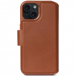 Leather Detachable Wallet iPhone 15 Tan          