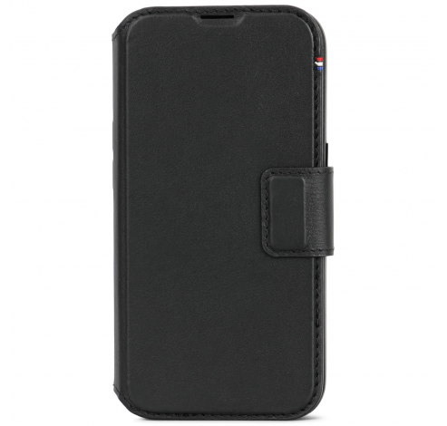 Leather Detachable Wallet iPhone 15 Pro Black     Decoded