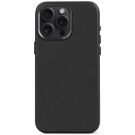 Tas DECODED Leather Backcover iPhone 15 Pro Max Black        