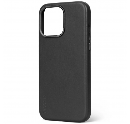 Tas DECODED Leather Backcover iPhone 15 Pro Max Black         Decoded