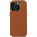 Leather Backcover iPhone 15 Pro Tan        