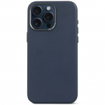 Leather Backcover iPhone 15 Pro Max Navy         