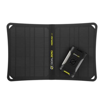 Kit Powerbank Venture 35 + zonnepaneel Nomad 10 