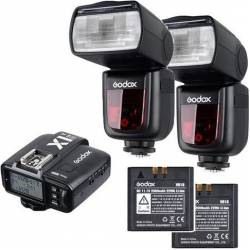 Godox Speedlite V860II Nikon Duo X1 Trigger Kit 