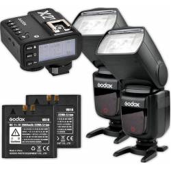 Godox Speedlite V860II Fuji Duo X2 Trigger Kit 