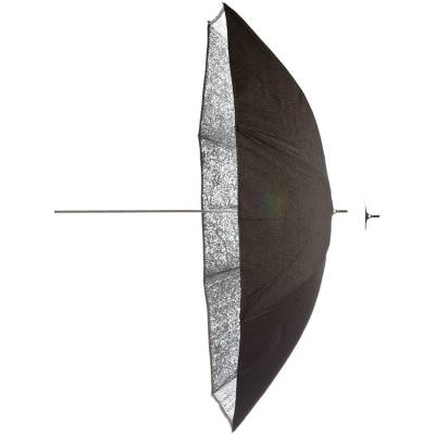 Flitsparaplu Zwart/Zilver 185cm  Godox