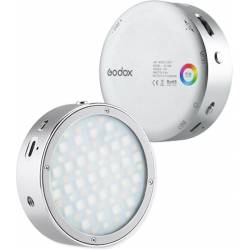 Godox R1 RGB Round Head LED Silver 
