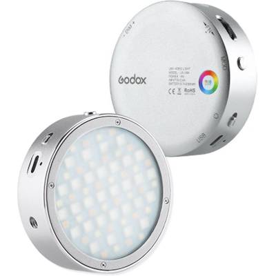 R1 RGB Round Head LED Silver  Godox