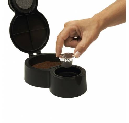 Klapcap Nespresso capsule maker zwart  Klapcap