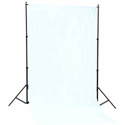 Linkstar Background System BSK-2830W + White Cloth 