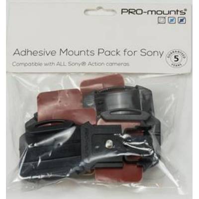 Sony Action Cam Mounts Pack met 3M Tape 