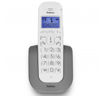 DECT telefoon met grote toetsen en 1 handset, wit 