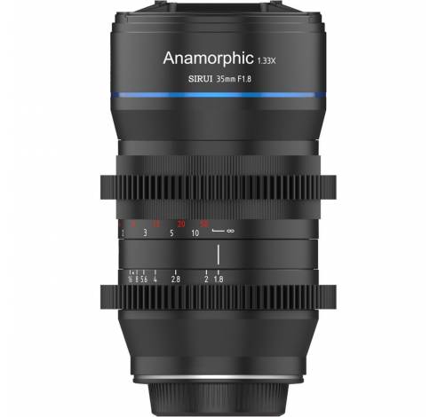35mm f/1.8 Anamorphic Lens 1.33X (MFT-Mount)  Sirui