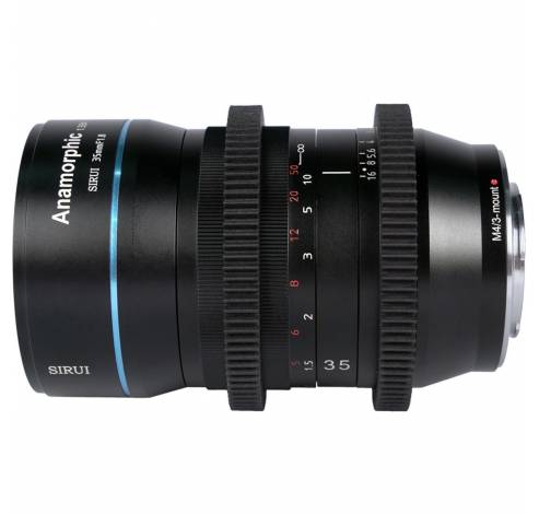 35mm f/1.8 Anamorphic Lens 1.33X (MFT-Mount)  Sirui