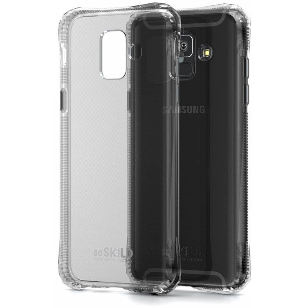 SoSkild Smartphonehoesje Galaxy A6 Absorb Impact Case Transparent