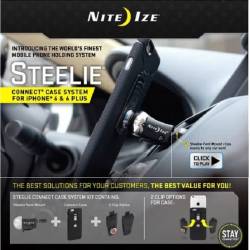 Steelite Nite Ize Steelie Connect Case for Iphone 6+ & 6S+ STCNTI6P-01-R8 