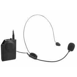 trevi EM-408-R wireless arch/clip mic + transmitter + 63 mm jack receiver zwar 
