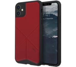 iPhone 11 hoesje transforma stand up fury racer rood Uniq