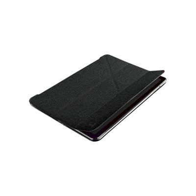 iPad 10.2" (2019) hoesje yorker kanvas obsidian knit zwart  Uniq