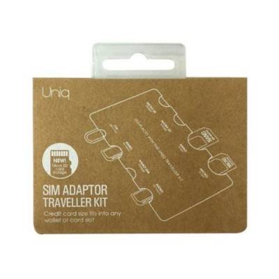 Sim adaptor traveller kit 7 in 1  Uniq