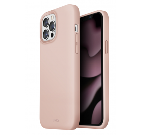 iPhone 14 Plus hoesje Lino roze  Uniq