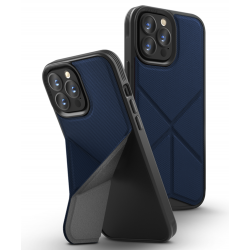 Uniq iPhone 14 Plus hoesje Transforma MagSafe blauw