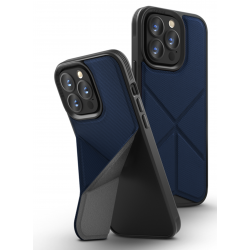 Uniq iPhone 14 Pro Max hoesje Transforma MagSafe blauw