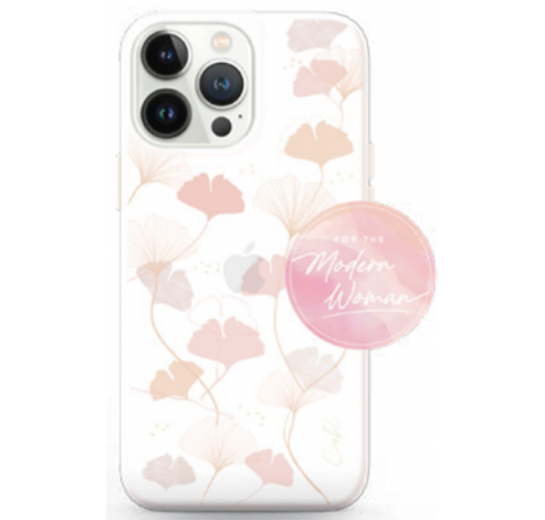 iPhone 14 Pro hoesje Meadow spring pink  Uniq