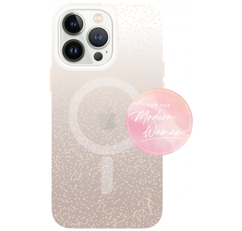 iPhone 14 Plus hoesje Lumino champagne gold  Uniq