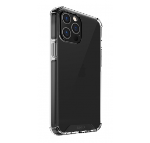 iPhone 14 Pro hoesje Combat Carbon zwart  Uniq