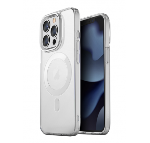 iPhone 14 Pro hoesje Lifepro Xtreme MagSafe anti-vingerafdruk mat transparant  Uniq