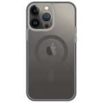 iPhone 14 housse Combat MagSafe anti-empreinte digitale gris 