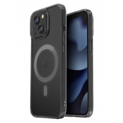 iPhone 14 hoesje Lifepro Xtreme MagSafe anti-vingerafdruk mat grijs Uniq