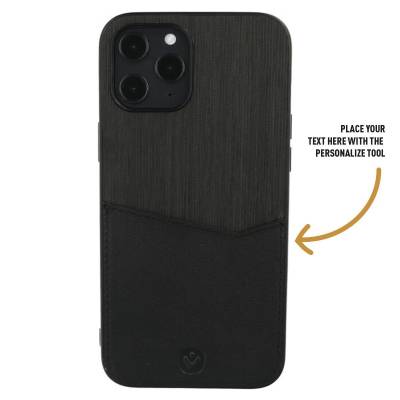 Back cover iPhone 12/12 PRO black 