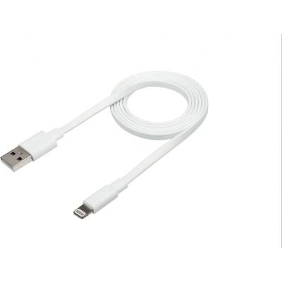 Flat USB To Lightning Cable (1m) - WH | Residual Stock 