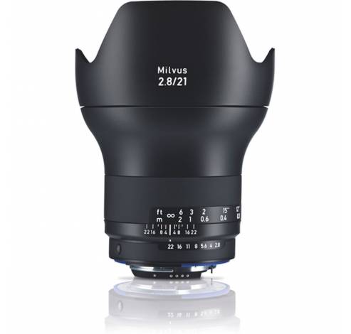 Milvus 2.8/21 ZF.2-mount  Zeiss