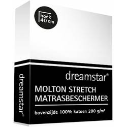 Dreamstar Hoeslaken Molton Stretch de Luxe 120x200 - 140x220