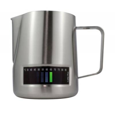 Latte Pro melkkan 100 cl RVS met temperatuur indicatie  Latte Pro