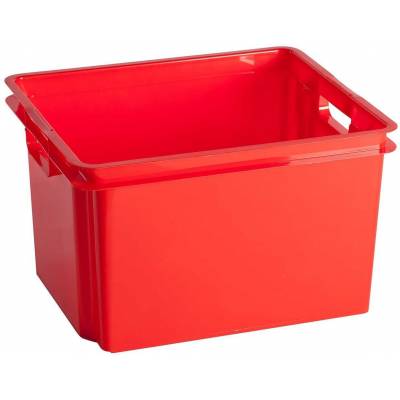 Crownest Box 30l True Red 42.6x36.1x26cm   Keter