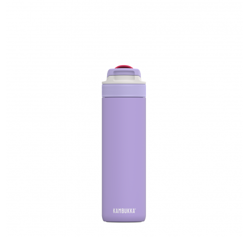 Lagoon insulated 600 ml  Stainless Steel Double Wall Vacuum Insulated Water bottle with Straw lid Digital Lavender  Kambukka