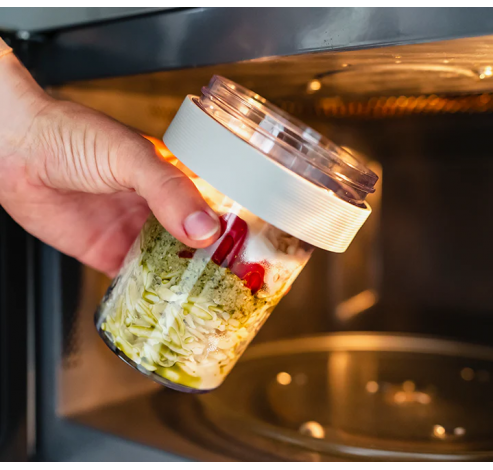 Micro Compartment 400ml Micro compartment to add on your Bora food Jar. Only fits Bora 600ml! Use the compartment to heat up or storage food. Can go directly into the microwave. Grey  Kambukka